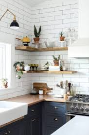Meuble mural pour la cuisine. 25 Cuisines Sans Meuble Haut Pour S Inspirer