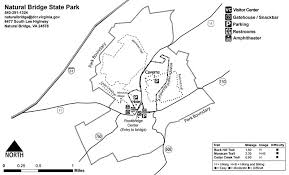 Natural bridge state resort park trail map. Natural Bridge State Park Va Trail Map