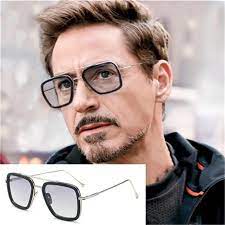 These tony stark sunglasses are perhaps the most popular of all tony stark's looks. Avengers Tony Stark Flight Style Man Sunglasses Men Square Brand Design Sunglasses Iron Man Buy At A Low Prices On Joom E Commerce Platform