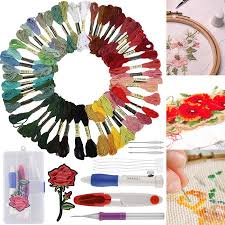 Cotton plaid throw pattern kit. Magic Embroidery Pen Set Diy Embroidery Pen Set Embroidery Pen Punch Needle With 50 Color Threads Embroidery Patterns Punch Needle Kit Craft Tool For Diy Sewing Pattern Knitting Embroidery Set Walmart Canada