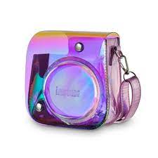 The instax mini 90 neo classic is available in black or brown and has a handsome retro design and two shutter buttons for convenient shooting in both horizontal and vertical positions. Fujifilm Instax Mini 11 Pink Iridescent Camera Case Target
