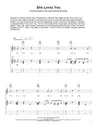 The beatles tabs, chords, guitar, bass, ukulele chords, power tabs and guitar pro tabs including dont let me down, drive my car, doctor robert, dont bother me, dont pass me by She Loves You Ukulele Chords Sheet And Chords Collection