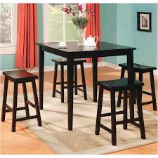 Choose from contactless same day delivery, drive up and more. 150291n Coaster Furniture 5pc Table Bar Stool Pub Set Black
