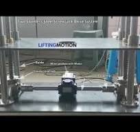 Self-locking nut travelling Stainless Steel Screw Jack Drive Lift System  from LiftingMotion