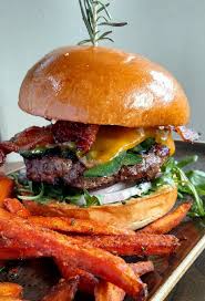 Southwest Burger At Granville Cafe Southwest Burger Burger Food