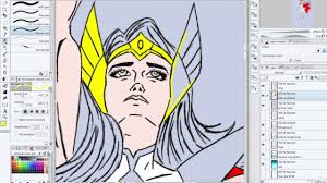 Some of the coloring page names are 21 best feminist coloring images on shera coloring coloring home james eatock presents the he man and she ra blog june 2012 james eatock presents the he she ra coloring page. Drawing She Ra 2018 Version Digital Colors Shera Dreamworks Youtube