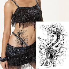 When it comes to japanese tattoo designs, these two motifs are among the popular choices. Sexy Temporary Tattoo For Girls Sketches Tattoo Designs Black Body Tattoo Dragon Arm Sleeve Tattoo Patterns Women Mens Tatoo Temporary Tattoos Aliexpress