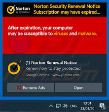 Uninstall norton security online/norton security suite for pc. How To Remove Norton Subscription Has Expired Today Pop Up Scam Virus Removal Guide Updated