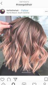 Rose Gold Hair 275 Images Balayage Hair Rose Rose Gold Hair Brunette Short Hair Balayage