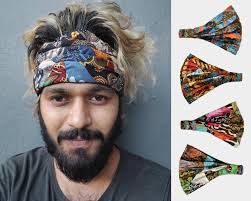 Mens Bandana Headband