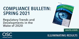 The pressure is mounting on the compliance function of insurance companies, both internally and externally. Osc Insurance Services Compliance Driven Tracking Technology Compliance Insights Spring 2021