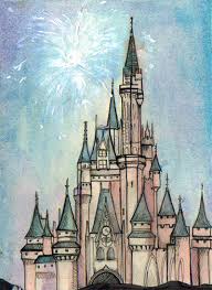 Disney Exceptional Drawing Of Cinderella S Castle In The Magic Kingdom Disney Drawings Disney Castle Disney Art