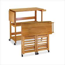 Winsome Foldable Butcher Block Kitchen Cart In Light Oak Butcher Block Kitchen Cart Butcher Block Kitchen Kitchen Cart