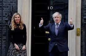 Boris johnson hails 'best wife so far'. First Pictures Of Boris Johnson And Carrie Symonds Secret Westminster Wedding Mirror Online