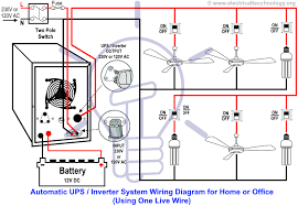 Microtek Inverter Wiring Diagram Inverter Connection To Mains How To Connect Inve Diagrama De Instalacion Electrica Instalacion Electrica Instalacion Electrica