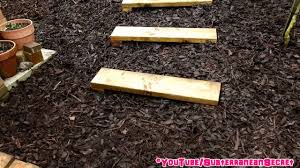 Steps and an old roller in the garden at godolphin house, in april, near helston, cornwall | godolphin. Making Garden Steps Out Of Wooden Planks And Fence Posts Youtube