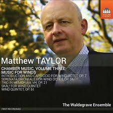 Matthew Taylor: Chamber Music, Vol. 3
