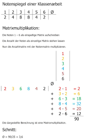 Die folgende regel dazu solltet ihr euch merken: Pm Matrixmultiplikation Geogebra