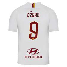 Džeko im trikot von manchester city (2014) in der winterpause der saison 2010/11 unterzeichnete džeko bei manchester city einen vertrag bis ende juni 2015. Herren Fussball Edin Dzeko 9 Auswartstrikot Weiss Trikot 2019 20 Hemd