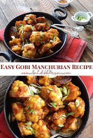 Healthier Roasted Gobi Manchurian Recipe Recipe In 2020 Manchurian Recipe Gobi Manchurian Recipes