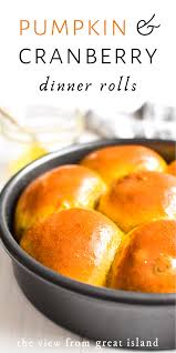 Pumpkin Cranberry Dinner Rolls In 2020 Pumpkin Dinner Rolls Recipe Dinner Rolls Savory Pumpkin Recipes