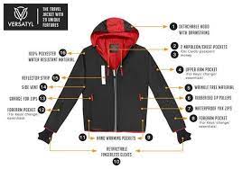 Versatyl World S First Multi Utility Travel Jacket With 29 Features Created By An Ex Ibm Engineer From Bengaluru Travelerlust Travel Jacket Jackets Best Travel Jacket