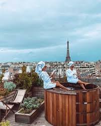 Rooftop Terrace Paris With Whirlpool Terrace Hotel Paris Rooftop