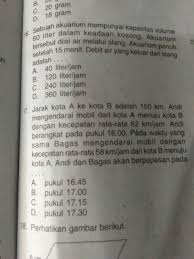 Sebuah mobil berangkat dari kota gede ke kota raya. Cara Mencari Jarak Dalam Waktu Berpapasan Rumus Matematika