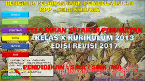 Materi sejarah sma kelas xi ips semester genap tahun. Rpp Sejarah Peminatan Sma Kelas X K13 Revisi 2017 Semester 1 Dan Semester 2 Nyumplik Com