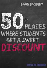 Good student discounts aren't enormous. Student Discounts 50 Places Where Students Get A Sweet Deal