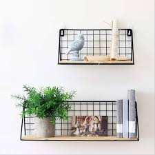 Wall displays units come in modular designs, they are whether you require a4, a5, 1/3 a4, postcard holders or a combination of holders our high quality wall display unit range is designed to. Unho Floating Shelves Wall Mounted Rack Metal Wire Storage Shelf Wall Display Unit For Living Room Office Bedroom Bathroom Kitchen Set Of 2 Weight Up To 44lbs Buy Online In Angola At