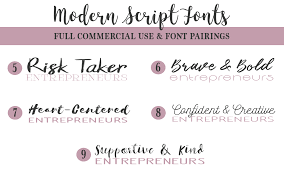 This course focuses on the theories behind web fonts: Gorgeous Free Commercial Use Script Fonts And Pairings Nd Consulting