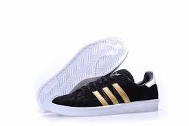 Black Adidas Shoes With Gold Mens Adidas X White Mountaineering Campus 80s Suede Black Gold Trainers With Images Gold Trainers Adidas Men Adidas