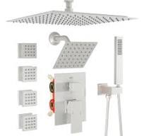 Amazon.com: Enga Dual Shower Head Shower System with Body ...