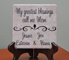 Personalized 6x6 Decorative Ceramic Tile Gift For Mom Mother S Day Gift Ceramic Tile Crafts Tile Crafts Diy Vinyl Projects