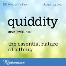 Dictionary Com S Word Of The Day Quiddity The Quality That Makes A Thing What It Is The Essential Nature Of A Thing Uncommon Words Weird Words Cool Words
