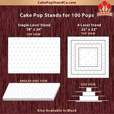 Awesome Two Different Options For Cake Pop Stands That Hold 100 Cake Pops Cake Pop Stands Cake Pop Displays Diy Cake Pops