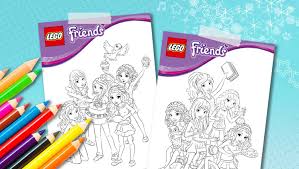 Download Lego Friends Coloring Sheets Downloads Activities Lego Friends Party Lego Friends Birthday Lego Friends Birthday Party
