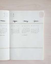 Minimalist Bullet Journal Ideas Add Mini Calendars To Your Future Log Circle The D Minimalist Bullet Journal Layout Bullet Journal Ideas Pages Mini Calendars