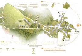 Eco Hameau Bertignat Avec Images Plan Masse Dessin Archi Paysagiste