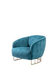 Esofastore contemporary living room furniture 4pc sectional sofa set indigo blue velvet fabric tufted loveseats armless chair corner wedge. Nordic Style Single Person Sofa Chair Blue Series Metal Base Selected High Quality Fabrics W845 D855 H730 Comfy Blue Leather Sofa Chair Used Chairs Chair