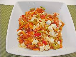 Paprikasalat Von Plumbum Chefkoch Rezept Paprika Salat Paprikasalat Salat