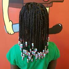 20 Simple Braids For Kids Short Box Braids Little Girl Braids Kids Box Braids Use diy jewelry rings to attach a few long the strands are creating from little beads in contrasting light and dark shades. 20 simple braids for kids short box