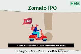 It is one of the leading food services platforms in india in terms of the value of food sold, as of march 31, 2021. Live Status Zomato Ipo Subscription Status Allotment Status Gmp Today