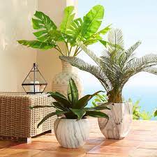 They Don T Need Water But They Don T Mind It Either Our New All Weather Faux Plants And Stems Sta Artificial Plants Outdoor Artificial Plant Wall Plant Decor