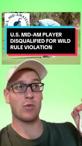 Wild finish at the U.S. Mid-Am! Paul Mitzel + Ryan O’Rear went 20 holes in  a birdie-packed duel… but Mitzel was DQ’d after his caddie took a cart ride  🚨 #Golfnews #golftok #usga #golfingtiktok