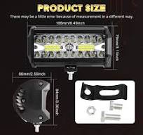 2PCS 7'' LED WORK LIGHTS for Caterpillar Construction Equipment Forklift  Tractor