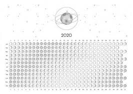 Moon Calendar 2020 Northern Hemisphere White Stock Vector Affiliate Northern Moon Calendar Sto Moon Phase Calendar Moon Calendar New Moon Calendar