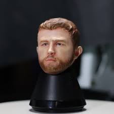 Mexican Boxer Saul Canelo Alvarez 16 Scale Head Sculpt 12 Action Figure -  EzOneSixth 16 Head Sculpt Painting