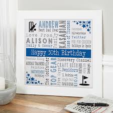 Gift for wife 39 s birthday personalized 50th photo collage from special 50th birthday gift ideas for husband 50th anniversary gifts for grandparents 50 year. Husband 50th Birthday Gift Ideas For Men Popular Century